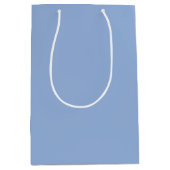 Trend Kleur - Poeder Blauw Medium Gift Bag Medium Cadeauzakje (Voorkant)