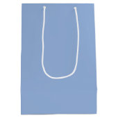 Trend Kleur - Poeder Blauw Medium Gift Bag Medium Cadeauzakje (Achterkant)