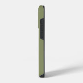 Trend Kleur Reed Groen Naam iPhone Hoesje (Linkerkant)