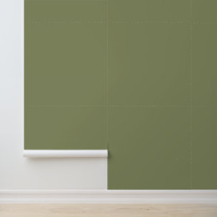 Trend Kleur Riet Groen Minimalistische Behang