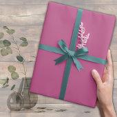 Trend Kleur Roze Paarse Berry Wrapping Paper Roll Cadeaupapier