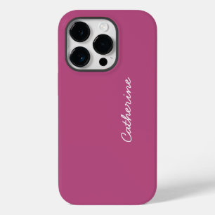 Trend Kleur Roze Paarse Bes - iPhone 14 Plus Hoesje