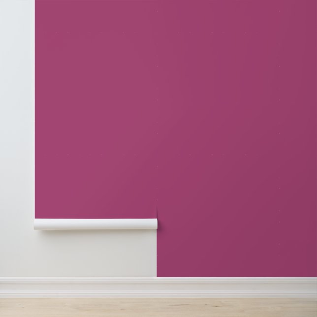 Trend Kleur Roze Paarse Bes Minimal Behang  (Applicatie)