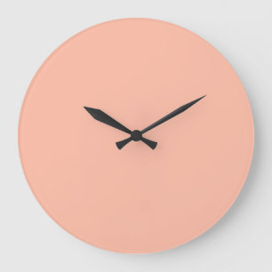 Trend Kleur Soft Peach Grote Wandklok
