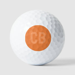 Trend Kleur Verse Tangerine Golf Ballen