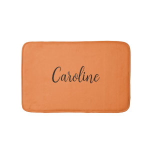 Trend Kleur Verse Tangerine Naam Badmat
