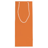 Trend Kleur - Verse Tangerine Wijn Gift Bag Wijn Cadeautas (Achterkant)