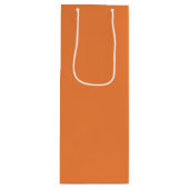 Trend Kleur - Verse Tangerine Wijn Gift Bag Wijn Cadeautas (Voorkant)