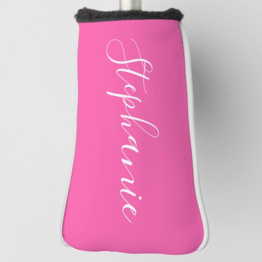 Trend-kleur voor hot-roze Mode Golfheadcover (Draai 90)