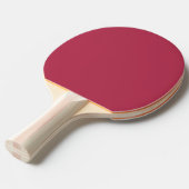 Trend Kleur Warm Roze Tafeltennisbatje (Voorkant Gekanteld)
