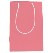 Trend Kleur - Watermeloen Roze Medium Gift Bag Medium Cadeauzakje (Voorkant)