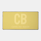 Trend Kleur Zacht Geel Naam Bureaumat (Voorkant)