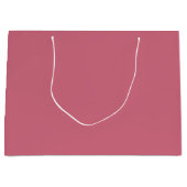 Trend Kleur Zacht Roze Grote Gift Bag Groot Cadeauzakje (Voorkant)