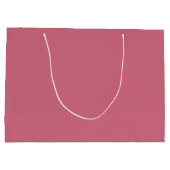 Trend Kleur Zacht Roze Grote Gift Bag Groot Cadeauzakje (Achterkant)