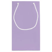 Trend Kleur Zacht Violet Custom Kleine Gift Bag Klein Cadeauzakje (Achterkant)