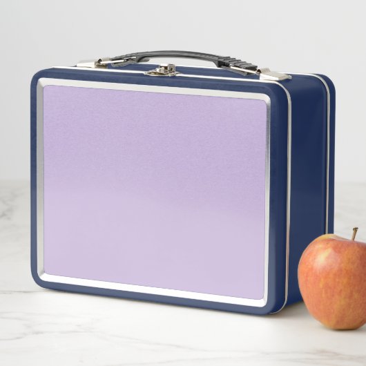 Trend Kleur Zacht Violet Metalen Lunchbox (In situ)
