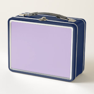 Trend Kleur Zacht Violet Metalen Lunchbox