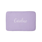 Trend Kleur Zacht Violet Naam Badmat (Voorkant)