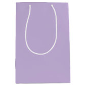 Trend Kleur - Zachte Paarse Middelgrote Cadeautas (Voorkant)