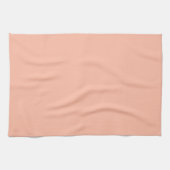 Trend Kleur Zachte Perzik Keukenhanddoek (Horizontaal)