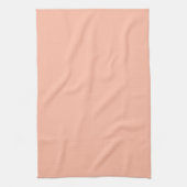 Trend Kleur Zachte Perzik Keukenhanddoek (Verticaal)