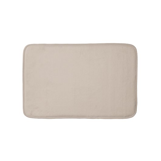 Trend Kleur Zachte Taupe Badmat (Voorkant)