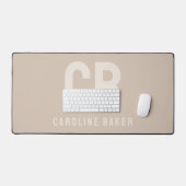 Trend Kleur Zachte Taupe Naam Bureaumat (Keyboard & Muis)