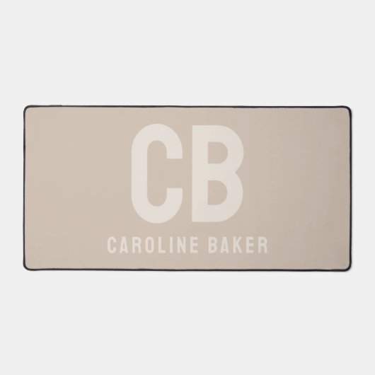 Trend Kleur Zachte Taupe Naam Bureaumat (Voorkant)