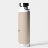 Trend Kleur Zachte Taupe Naam Waterfles (Links)