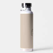Trend Kleur Zachte Taupe Naam Waterfles (Rechts)