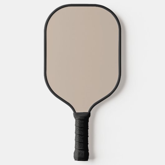 Trend Kleur Zachte Taupe Pickleball Paddle (Achterkant)