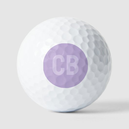 Trend Kleur Zachte Violet Golf Ballen (Voorkant)
