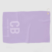 Trend Kleur Zachte Violet Golf Handdoek (Horizontaal)