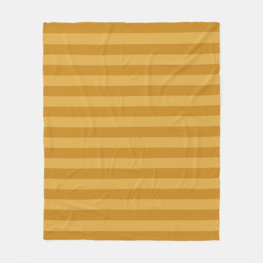 Trend Kleuren Earth Brown Tones Stripes Sjabloon Fleece Deken (Voorkant)