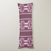 Trend kleuren Marsala Lichaamskussen (Achterkant (Verticaal))