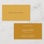 Trend Kleuren Modern Bedrijf Minimalistische Elega Visitekaartje (Voorkant / Achterkant)