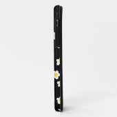 Trend maisatiepatroon zwart geel, modern Case-Mate iPhone case (Achterkant/links)