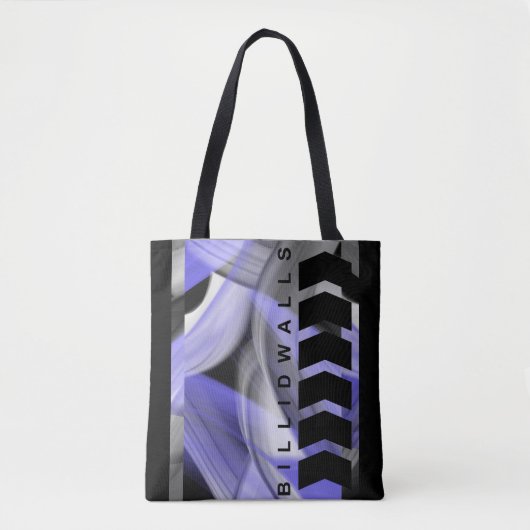 Trend Mode Accessoires Abstract Lila Violet Tote Bag (Voorkant)