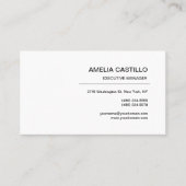 Trend Modern Elegant Contemmodern Minimalistisch P Visitekaartje (Voorkant)