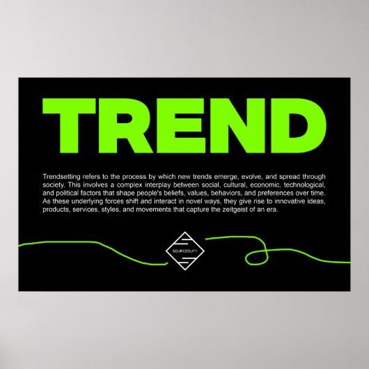 Trend Poster (Voorkant)