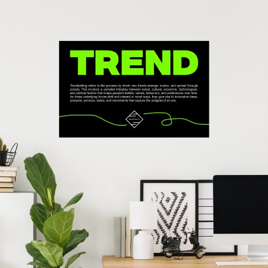 Trend Poster (Thuiskantoor)