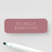 Trend Roos Dust Gold Creative Unique Classical Naamplaatje (In situ)