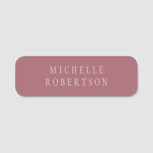 Trend Roos Dust Gold Creative Unique Classical Naamplaatje