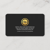 Trend Share Graph Financial opwaarts Visitekaartje (Achterkant)