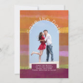 Trend sparen de Datum | Foto Oranje Berry Limoen Kaart (Voorkant)