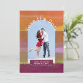 Trend sparen de Datum | Foto Oranje Berry Limoen Kaart (Staand voorkant)