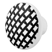 trend van witte en zwarte mode keramische knop (Rechts)