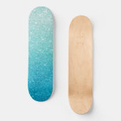 trendboard skateboard met glitters glitters (Voorkant)