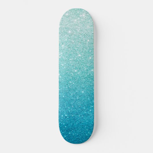 trendboard skateboard met glitters glitters (Voorkant)