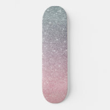 trendboard skateboard met glitters glitters